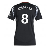 Camiseta Arsenal Martin Odegaard #8 Segunda Equipación Replica 2024-25 para mujer mangas cortas